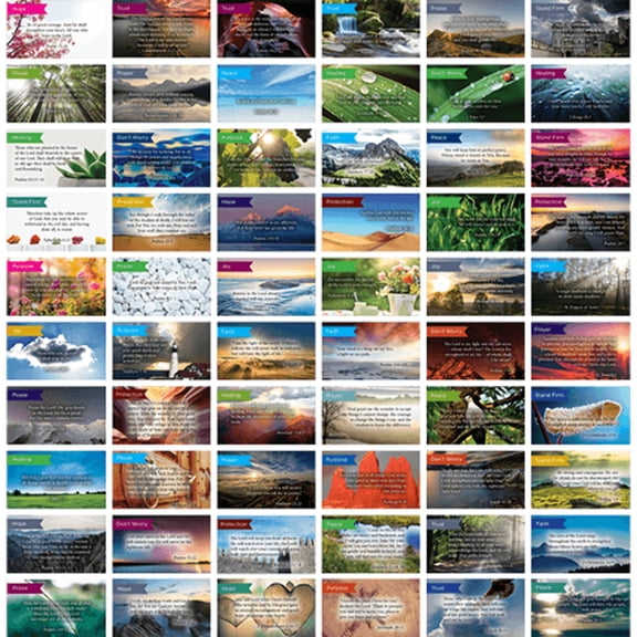 Pass Along Scripture Card Variety Pack, 60 Designs