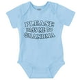 thumbnail image 1 of Pass Me To Grandma Grandchild Funny Romper Boys or Girls Infant Baby Brisco Brands NB, 1 of 6