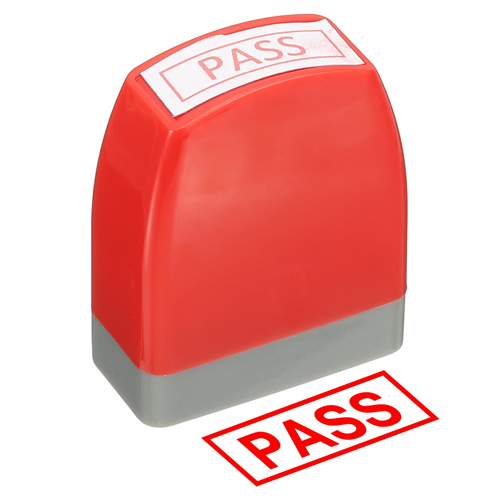 Pass Notice Pass Notice Stamp Self Inking, Red Ink Office Stamps Pre Inked Message ...