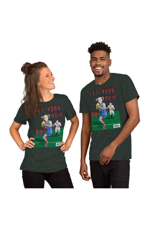 Pass Rush Mojo Unisex t-shirt.