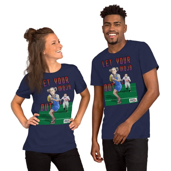 Pass Rush Mojo Unisex t-shirt.