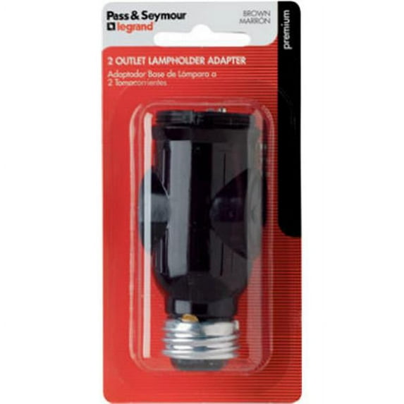 Pass & Seymour 1406BPCC5 15A Pull Chain Current Tap, Brown