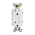 thumbnail image 1 of Pass & Seymour 2097TRWRW Spec-Grade Weather-Resistant 20A Self-Test GFCI, White, 1 of 2
