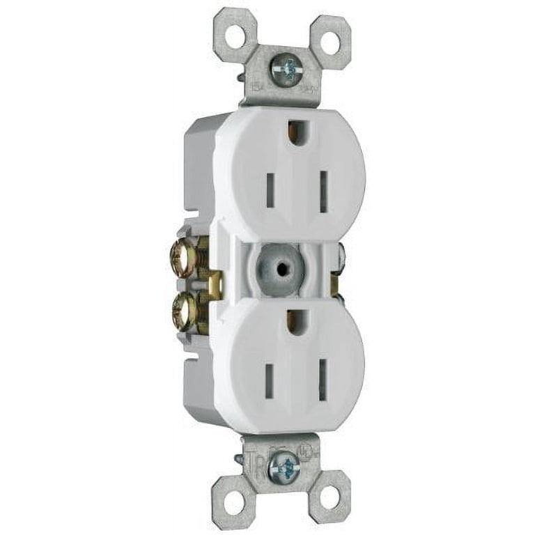 Legrand Pass & Seymour 3232TRW Tamper Resistant Duplex Receptacle