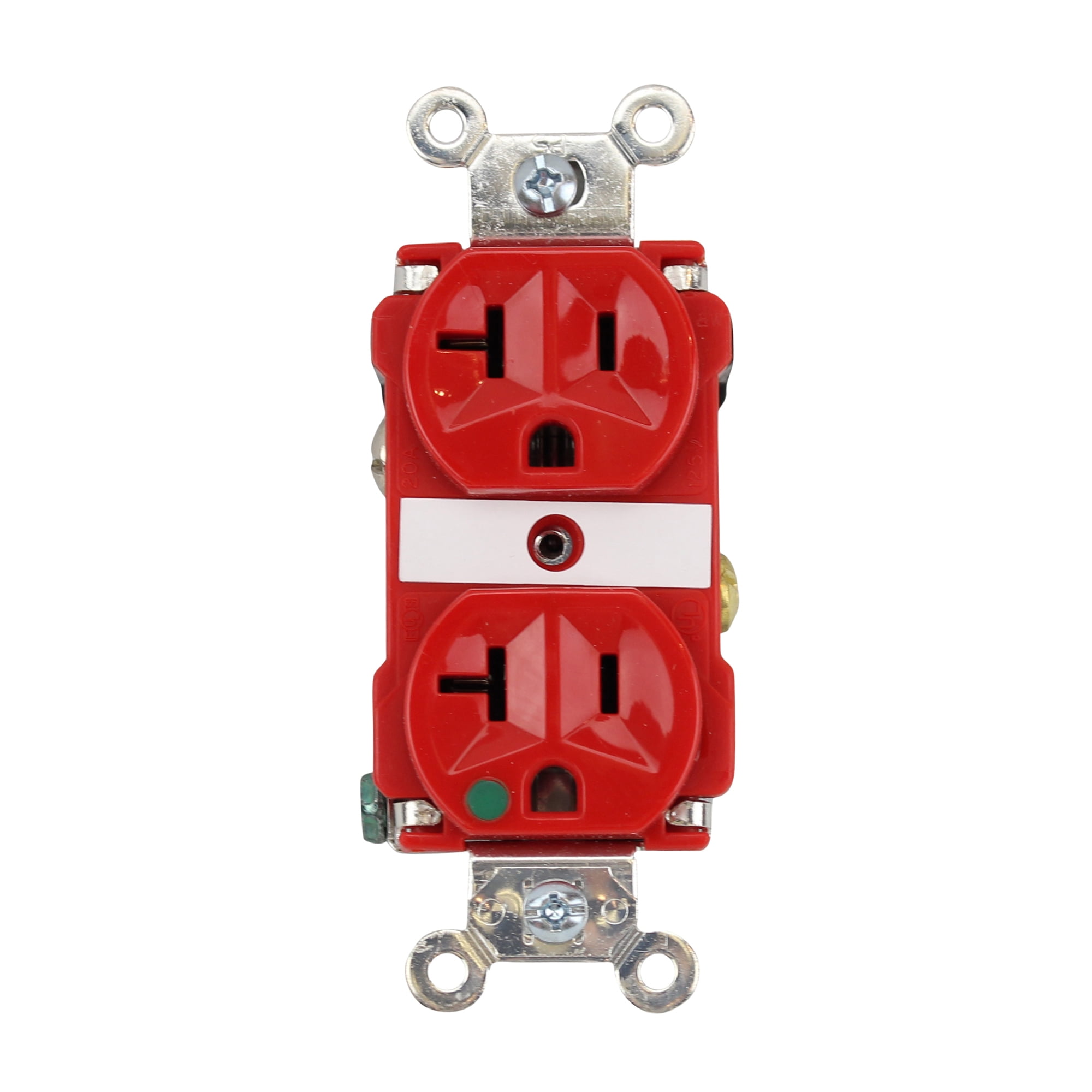 Pass & Seymour 8300-RED Duplex Receptacle 20A 125V Hospital Grade
