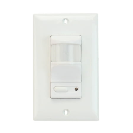 Pass Seymour Legrand OSC3020-W Occupancy Sensor Switch 10A 120/277V Fluorescent Incandescent, Whtie