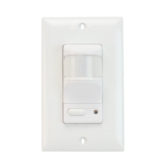 Pass Seymour Legrand OSC3020-W Occupancy Sensor Switch 10A 120/277V Fluorescent Incandescent, Whtie