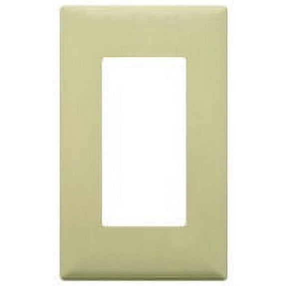 Pass & Seymour Mobile Home/RV Almond Single Snap-On Plate