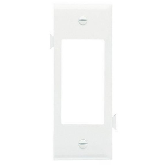 Pass and Seymour PJSC26W White Semi-Jumbo Decorator Sectional Center Wall Plate