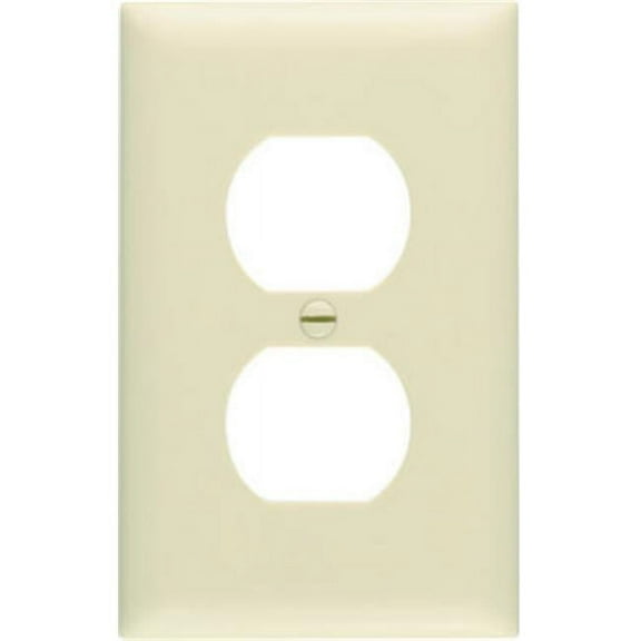 Pass & Seymour SP8IUCC100 Urea Wall Plate, 1 Gang, Ivory