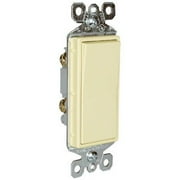 Pass & Seymour TM870ICC10 Single Pole Switch, 15A, Ivory