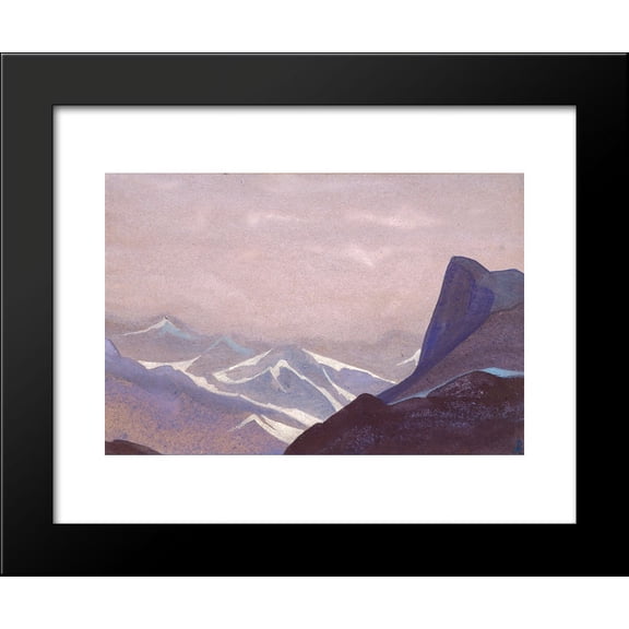Pass Suget 20x24 Framed Art Print by Nicholas Roerich