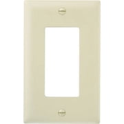 Pass & Seymour Trademaster Decorator Wall Plate, 1 Gang, Ivory
