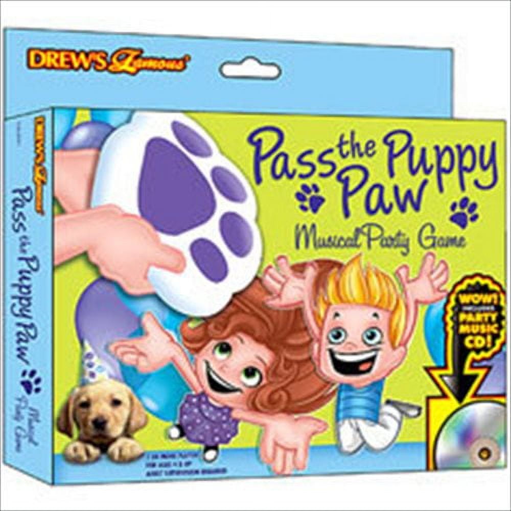 Pass the Puppy Paw Party Game (1ct)