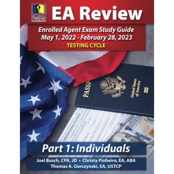 Pre-Owned PassKey Learning Systems EA Review Part 1 Individuals Enrolled Agent Study Guide May 1, 2022-February 28, 2023 Testing Cycle (Paperback) 1935664808 9781935664802