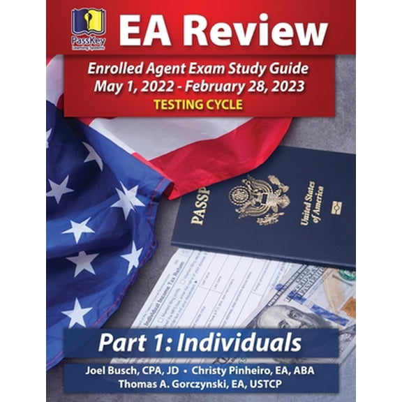 Pre-Owned PassKey Learning Systems EA Review Part 1 Individuals Enrolled Agent Study Guide May 1, 2022-February 28, 2023 Testing Cycle (Paperback) 1935664808 9781935664802