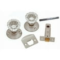 thumbnail image 1 of Passage Door Latch Set, Glass Knobs - Satin Nickel, 1 of 1