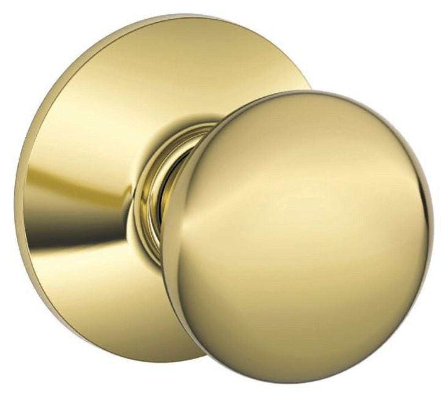 Bright Polished Brass Traditional Passage Door Knob