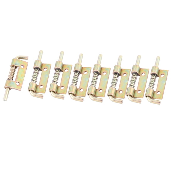 Passage Stainless Steel Furniture Door Gate Spring Latch 2 Inch Length 8 Pcs