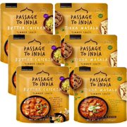 Passage To India Tikka Masala & Butter Chicken Simmer Sauce, Variety 6-Pack 13.2 oz. Pouch