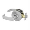 thumbnail image 1 of Passage Tubular Bored Lock Grade 1 with L Lever & L Rose with ASA Strike, Satin Chrome, 1 of 1