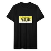 Passaic New Jersey Nj License Plate Graphic Gift Unisex Jersey T-Shirt