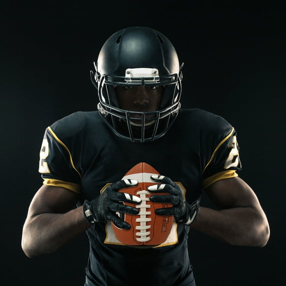 Passback Pro Composite Football, Ages 14+, High School Training Football, (Ships Deflated)