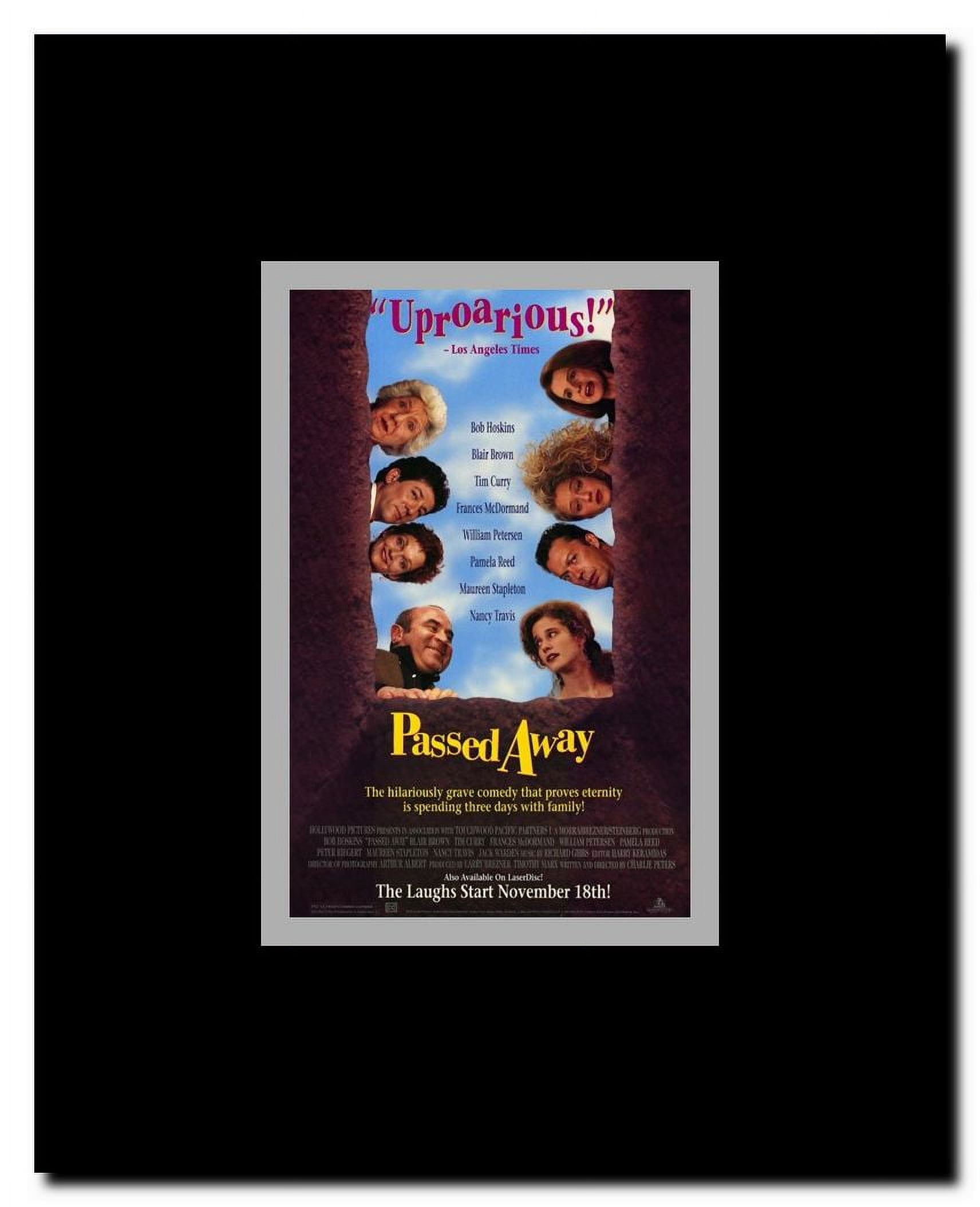 Passed Away Framed Movie Poster