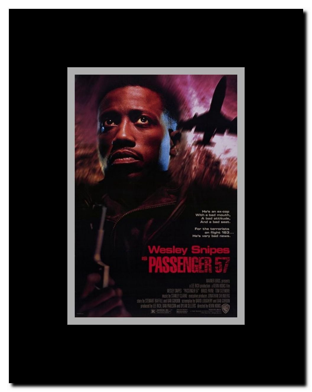 Passenger 57 Framed Movie Poster