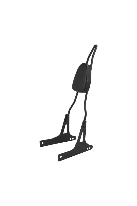 Passenger Black Backrest Sissy Bar For Harley Dyna Low Rider Street Bob 06-2017