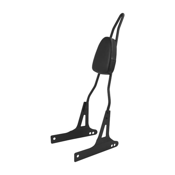 Passenger Black Backrest Sissy Bar For Harley Dyna Low Rider Street Bob 06-2017
