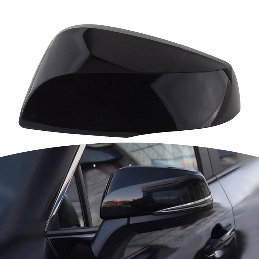 Glossy Chrome Mirror Cap Covers For Honda Civic 11th Gen 2022-2024 - 2-Piece ABS Trim, Easy Adhesive Install