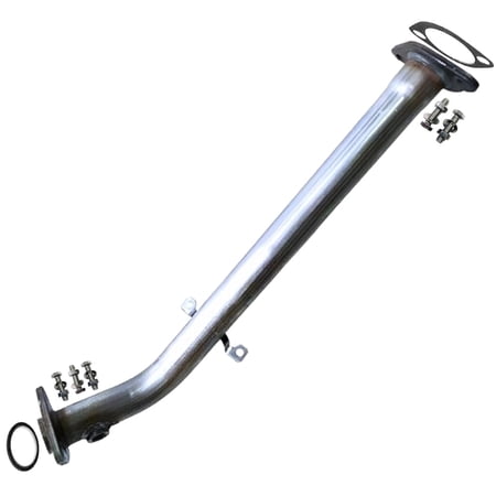 Northeastern Exhaust Passenger Front Pipe Fits 1996-2000 Nissan Pathfinder & 1997-2000 Infiniti QX4 3.3L SUV - Direct Fit Federal Emissions Only | Stainless Steel