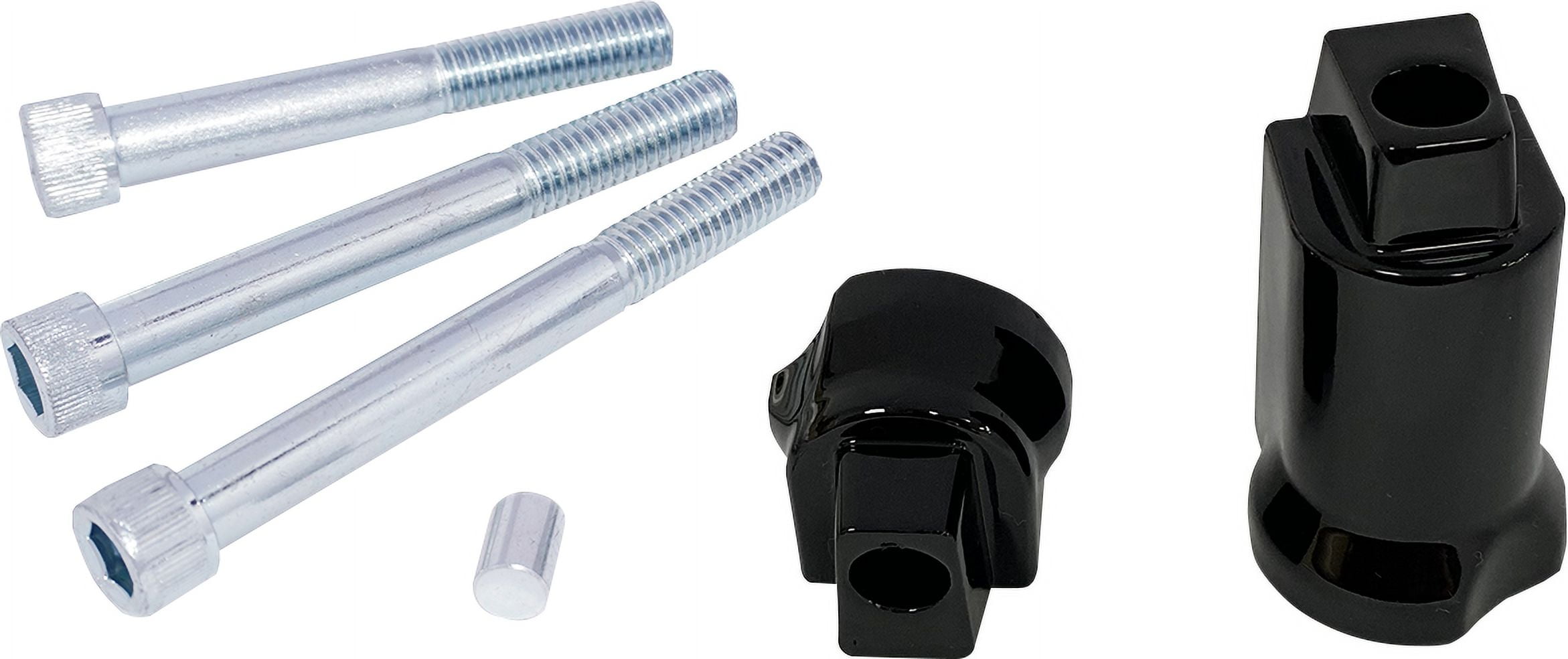 Passenger Floorboard Mount Kit, Gloss Black