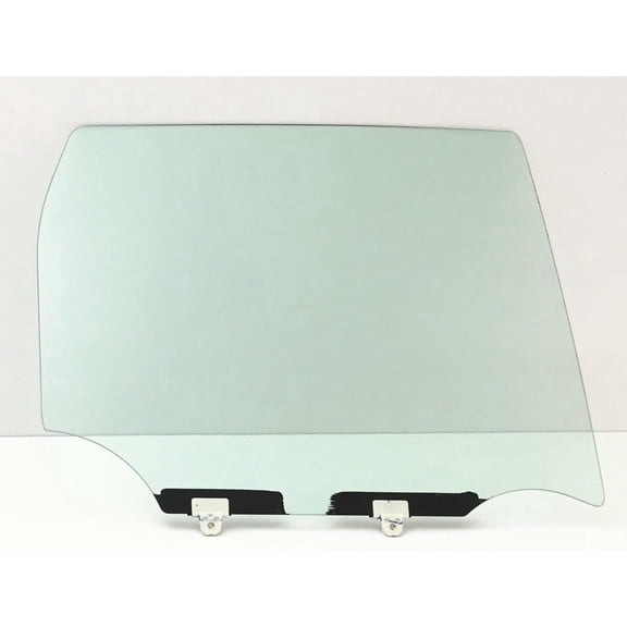 Passenger Right Rear Door Window Door Glass Compatible with Nissan Versa Note 4 Door Hatchback 2014-2019 Models