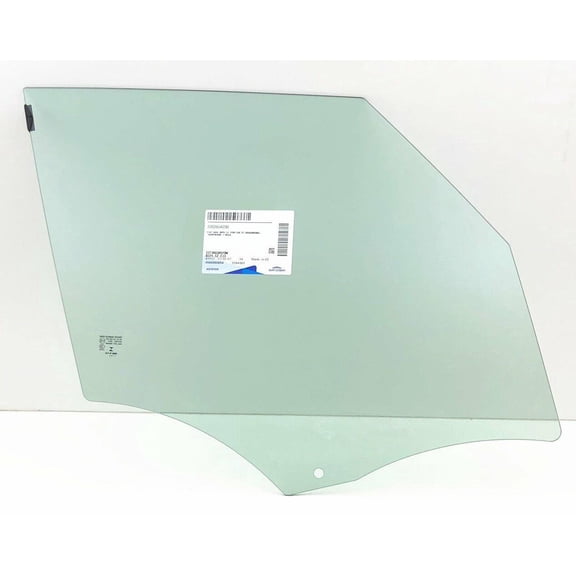 OEM Passenger Right Side Front Door Window Door Glass Compatible with Fiat/Chrysler 500L 2014-2021 Models