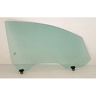Compatible Passenger Side Front Door Window Glass For 00-05 Hyundai Accent & Dodge Verna Sedan - Clear Tempered Glass