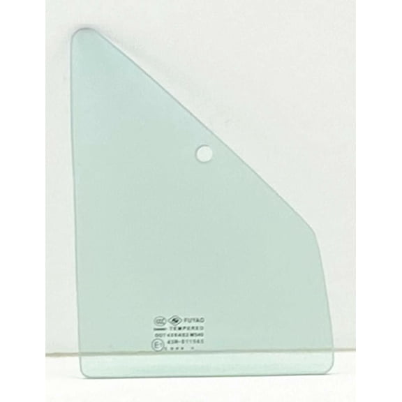 Passenger Right Side Front Vent Window Vent Glass Compatible with Toyota Pickup 1989-1995 / 4Runner 2 Door Utility 1990-1991 Models