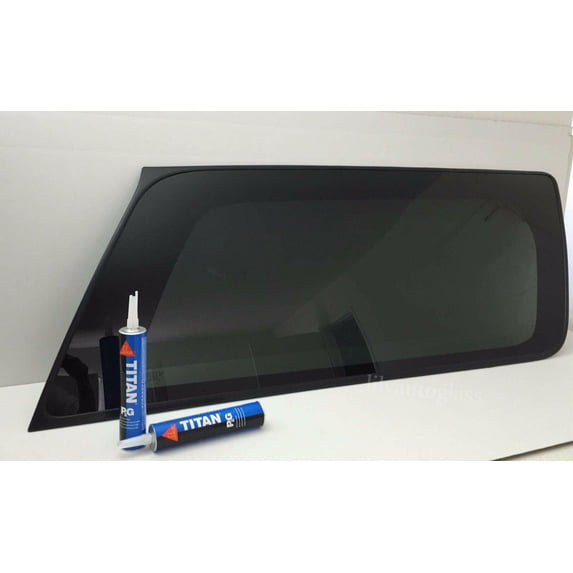 Passenger Right Side Quarter Glass Quarter Window Compatible with Chevrolet Suburban/GMC Yukon XL 2000-2006 Models
