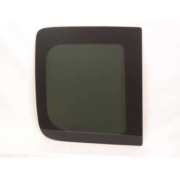 Passenger/Right Side Quarter Window Glass Replacement for Nissan Titan 2 Door Extended Cab 2004-2015