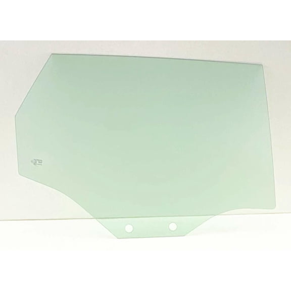 Passenger Right Side Rear Door Window Door Glass Compatible with Audi A3 4Dr Hatchback 2005-2013 Models