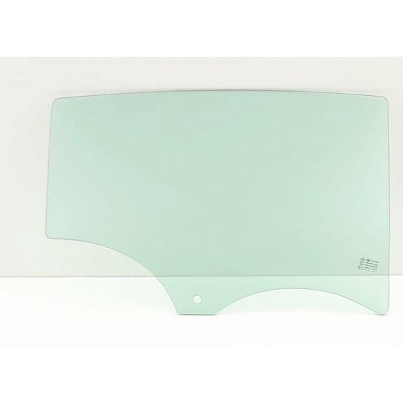 Passenger Right Side Rear Door Window Door Glass Compatible with Chevrolet Volt 2016-2019 Models
