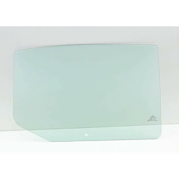 Passenger Right Side Rear Door Window Door Glass Compatible with Chrysler 200 4 Door Sedan 2011-2014 Models