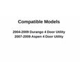 thumbnail image 1 of Passenger Right Side Rear Door Window Door Glass Compatible with Dodge Durango/Chrysler Aspen 2004-2009 Vehicle Models, 1 of 5