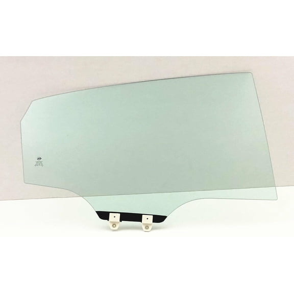 Passenger Right Side Rear Door Window Door Glass Compatible with Honda Civic 4 Door Hatchback 2017-2021 Models