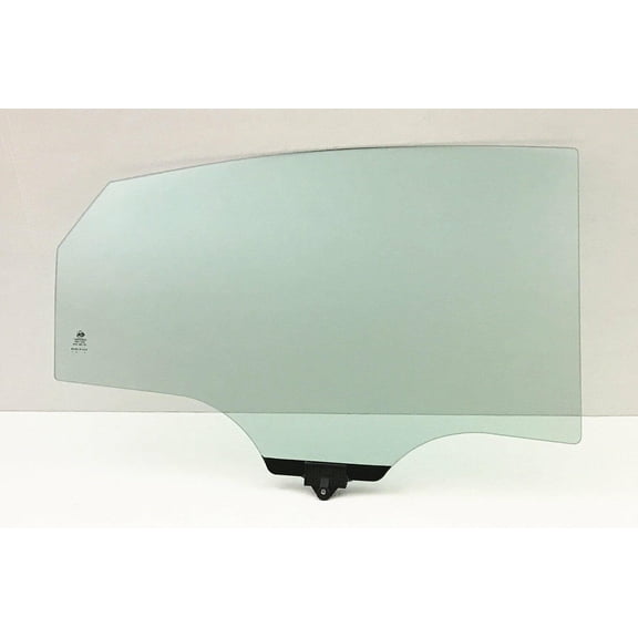Passenger Right Side Rear Window Glass Compatible with Hyundai Sonata 4-Door Sedan 2015-2019 Models (Not For Sonata Hybrid)