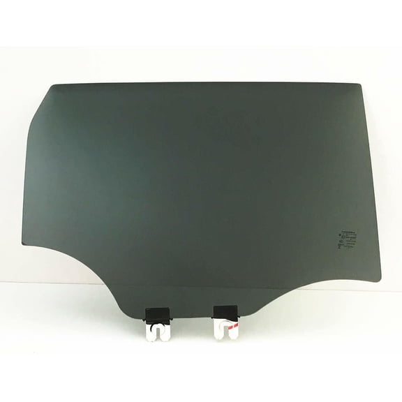 Passenger Right Side Rear Door Window Door Glass Compatible with Jeep Cherokee 2014-2023 Models (Not For Grand Cherokee)