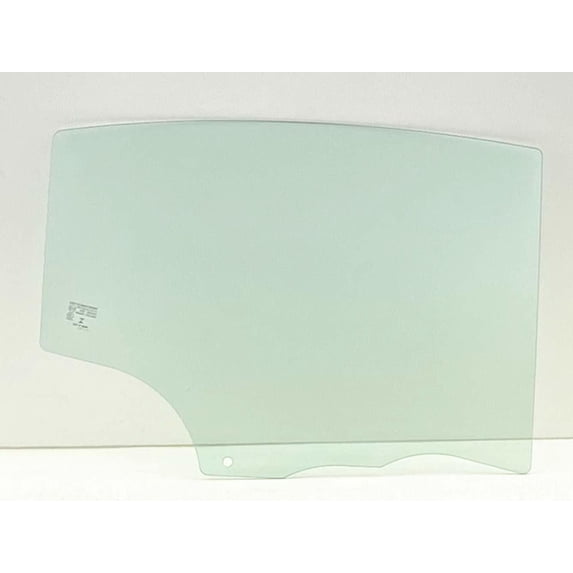 Passenger Right Side Rear Door Window Door Glass Compatible with Mazda 3 2004-2009 4 Door Sedan Models