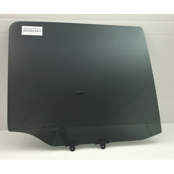 Passenger Right Side Rear Door Window Door Glass Compatible with Nissan Titan 4 Door Crew Cab 2004-2015 Models