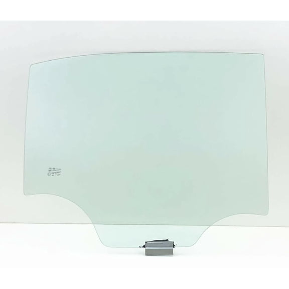 Passenger Right Side Rear Door Window Door Glass Compatible with Oldsmobile Cutlass 4 Door Sedan 1997-1999 Models
